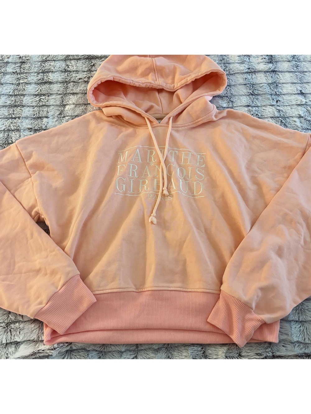 Marithe & Francois Girbaud Embroidered Logo Hoodie